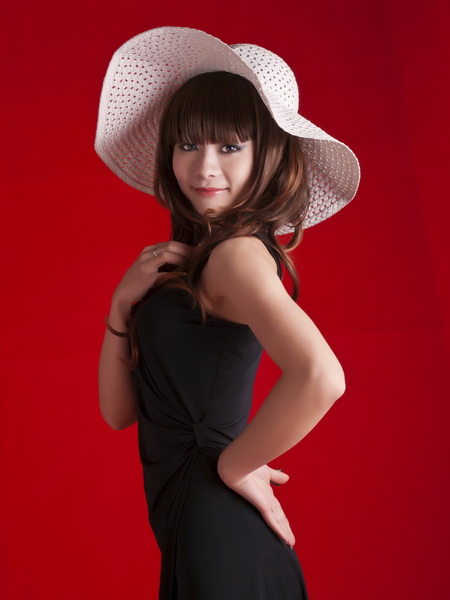 Female model photo shoot of xiao jun