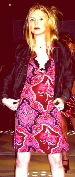 Female model photo shoot of SaZ C in Live onstage @ Wett Bar in Yaletown, wardrobe styled by SaZ C