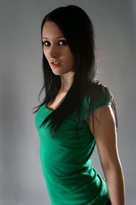Female model photo shoot of Teyushka in studio-prague.com