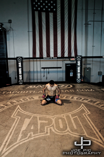 Male model photo shoot of Joe Pic Photography in TapouT Training Center, Las Vegas, NV