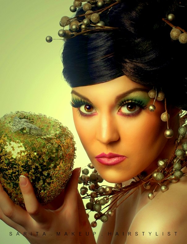 Female model photo shoot of Joanne Sharples by PureVisual Studio in Pure Visual Studio, makeup by Sarita Devi