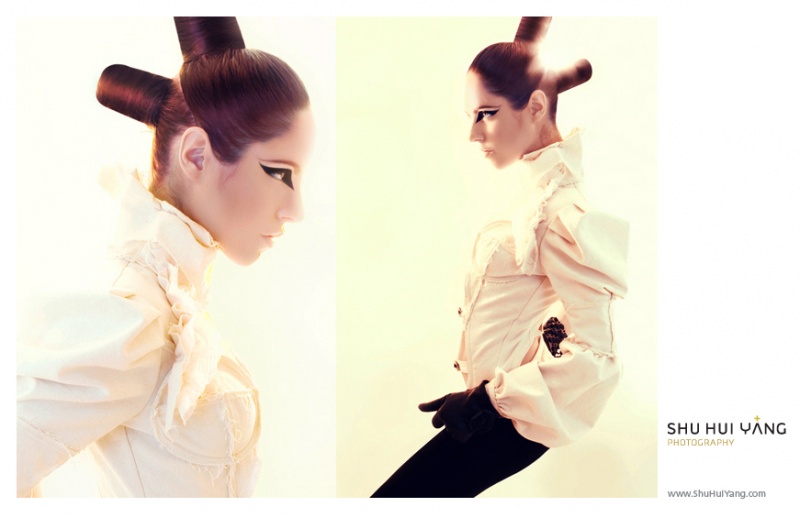 Female model photo shoot of ShuHui Yang and Ana Ivona  by ShuHui Yang