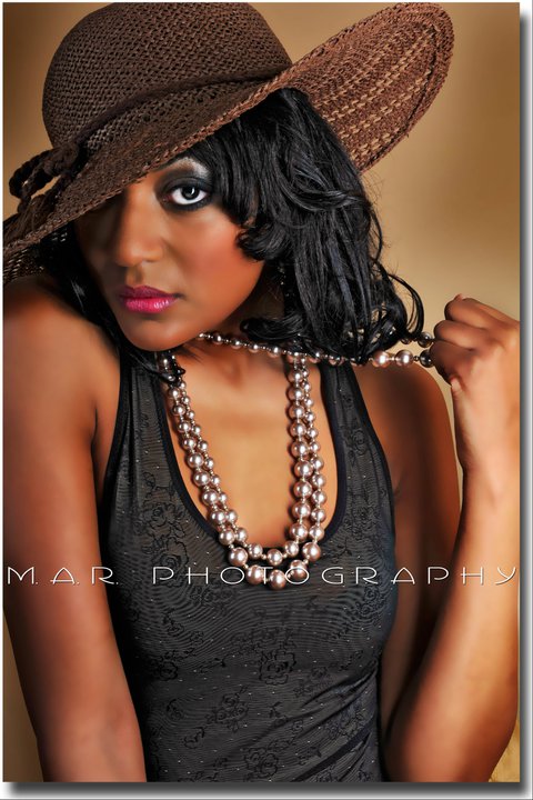 Female model photo shoot of TRICIA JAE by MIKEY RIVERA in BRICK CITY, makeup by Makeup By Connie