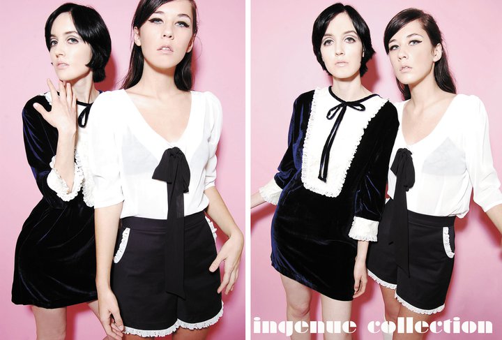 Female model photo shoot of ingenue collection