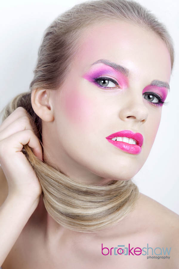 Female model photo shoot of NSB. makeup artist by Brooke Shaw