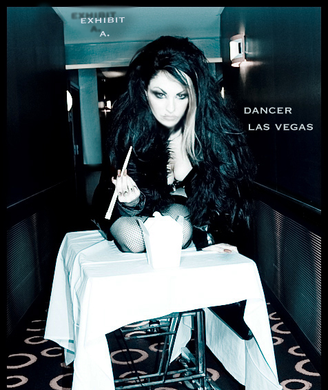 Female model photo shoot of Syntheah Saint in Hard Rock Vegas