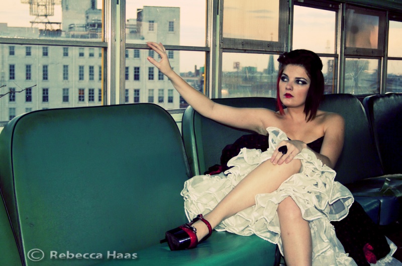 Female model photo shoot of rebecca haas