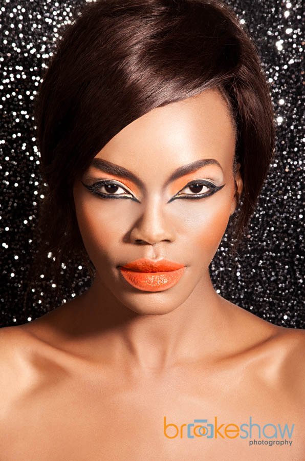 Female model photo shoot of NSB. makeup artist and Monira Lombe by Brooke Shaw