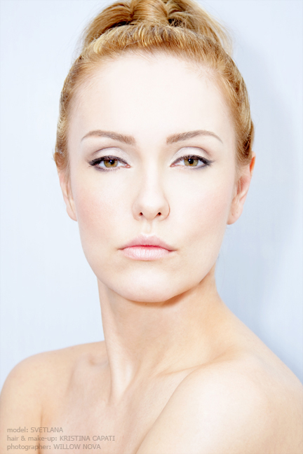 Female model photo shoot of Kristina Capati Makeup