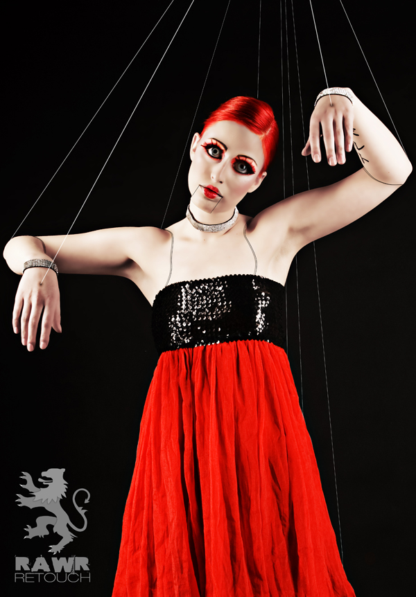 Female model photo shoot of rawr retouching Gabs by jabuszko