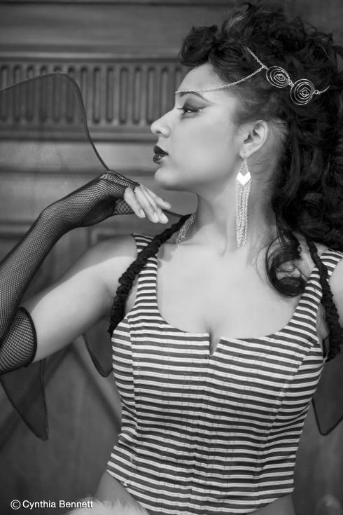 Female model photo shoot of Alexandria McDowell by PHOTOHISPANA in Washington, D.C., makeup by Gina Robinson MUA