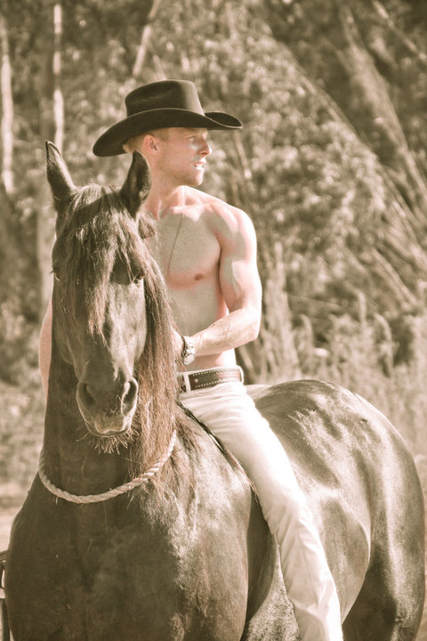 Male model photo shoot of equus michael
