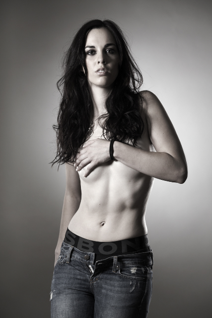 Female model photo shoot of Taisha Riccara by stevie young in DPI Studios