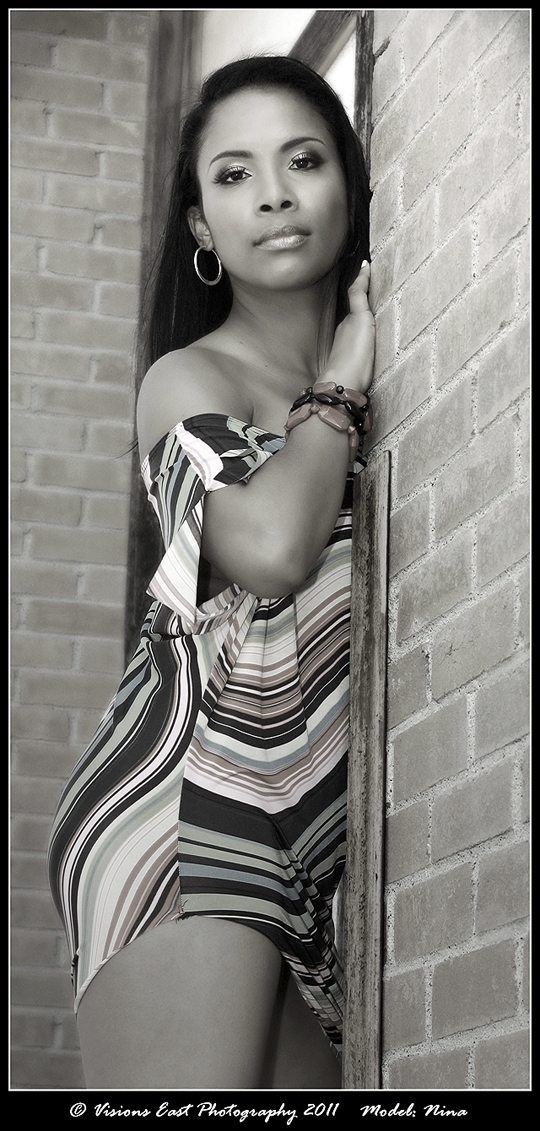 Female model photo shoot of Nina Iturralde by Visions East in Arlington, TX