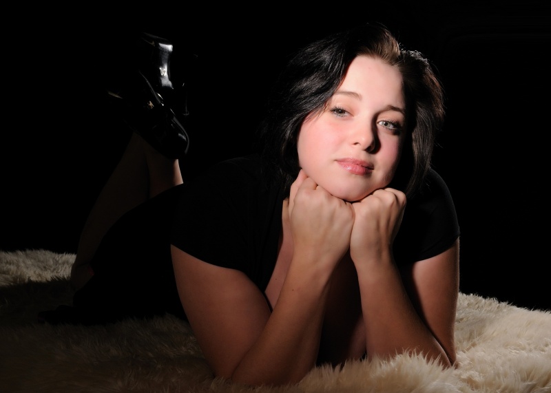 Female model photo shoot of GabbyGirl by LynDen Studios in Omaha, NE