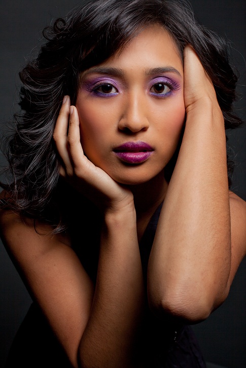 Female model photo shoot of Makeup by Dawn
