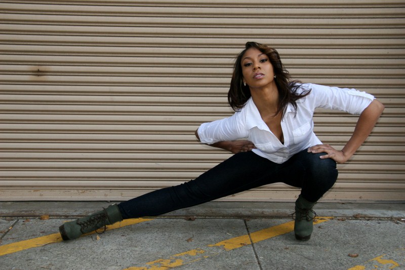 Female model photo shoot of Laurenmodel in Cal State Dominguez
