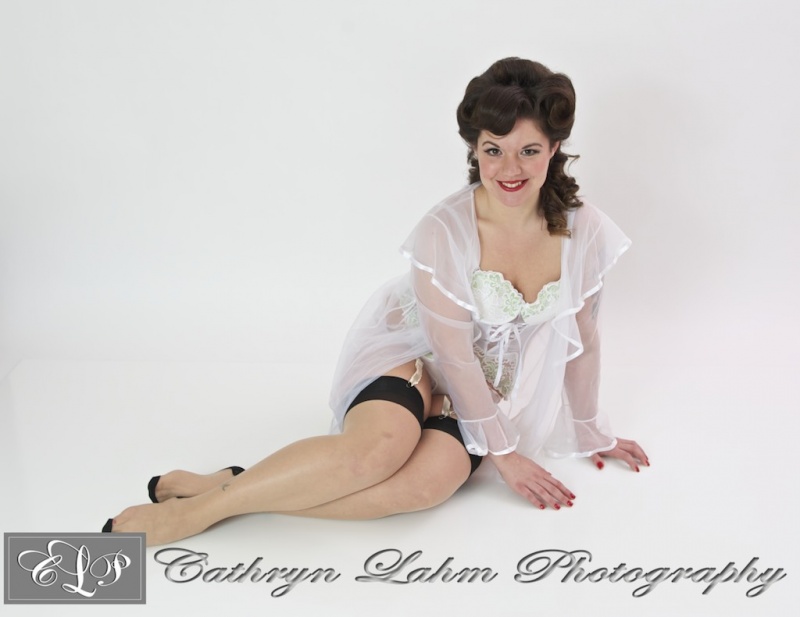 Female model photo shoot of Cathryn Lahm by Cathryn Lahm in CLP Studio, Syracuse, New York