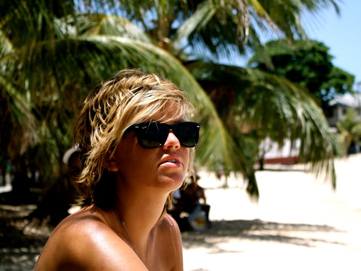 Female model photo shoot of Coco Beene in Utila Island, CA