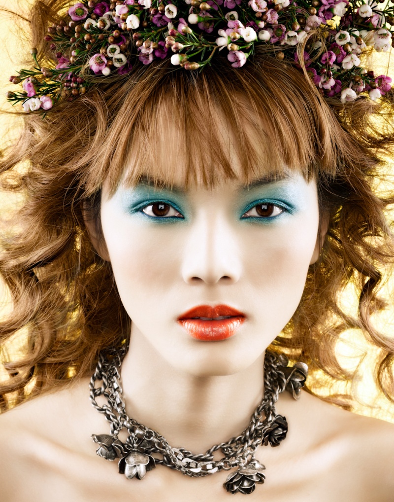 Female model photo shoot of glenna franklin beauty in NYC