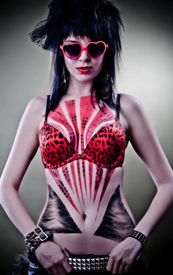 Female model photo shoot of Hilaria Fireflash