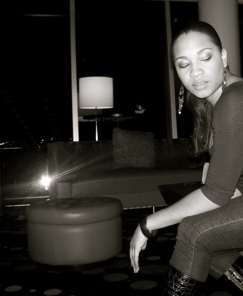 Female model photo shoot of _Coffee_ in Motercity Casino Lounge