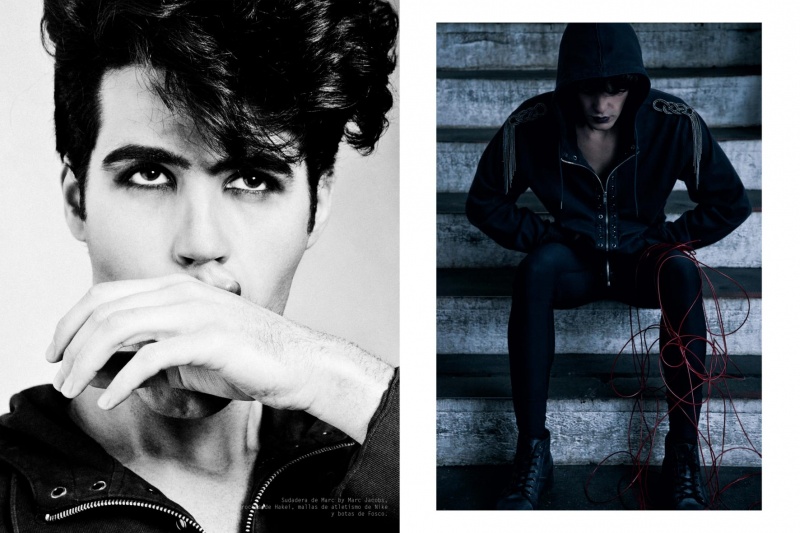 Male model photo shoot of Daniel Duarte in magazine published