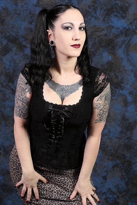 Female model photo shoot of Tattooed Babydoll by Photography By Ruben in Ontario, CA