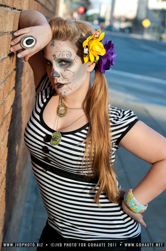 Female model photo shoot of Liz Rojas by JVD Photo, makeup by Phis Pretty Faces