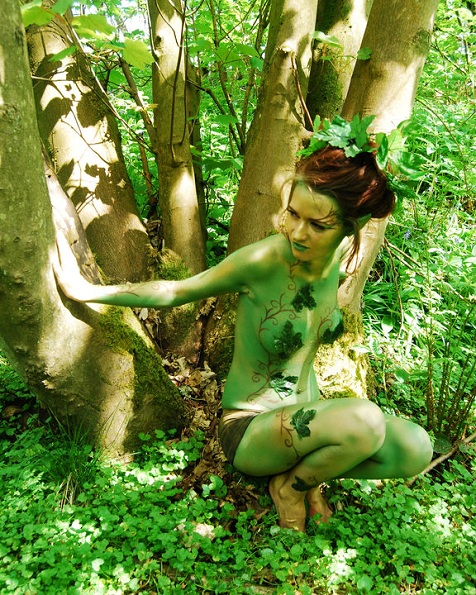 Female model photo shoot of Willows Veil
