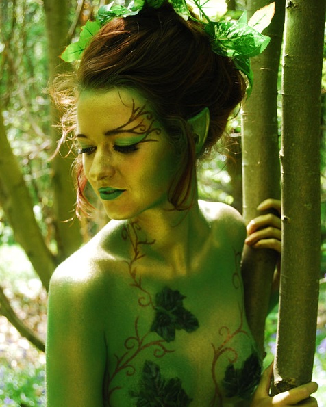Female model photo shoot of Willows Veil