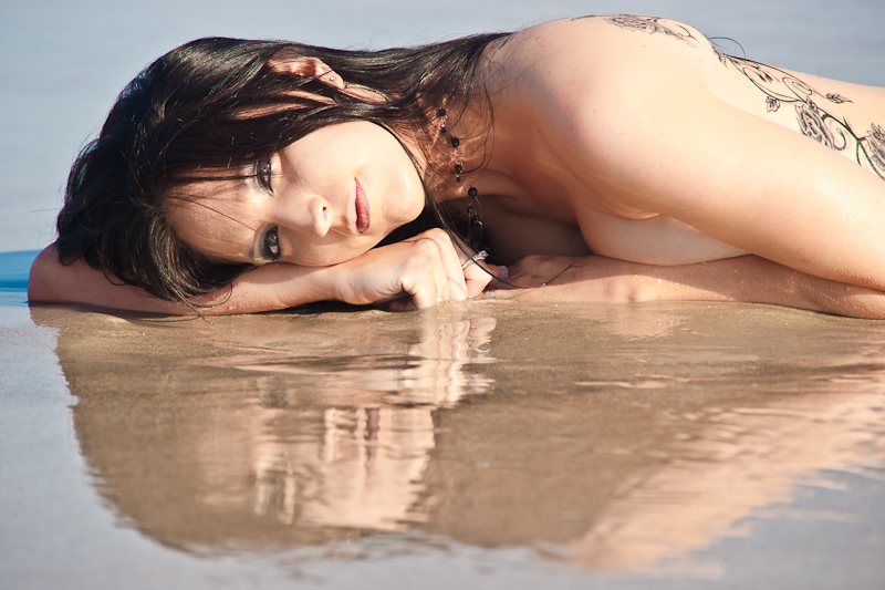 Female model photo shoot of Stephanie Nicole SNMeX by Greg Coleman in Playa Linda Beach, Titusville