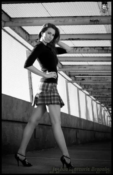 Female model photo shoot of Alanah Hope in Downtown Houston, Texas