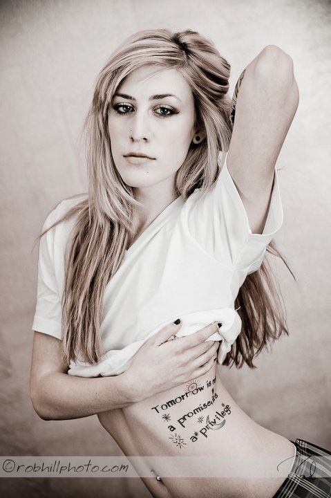 Female model photo shoot of Ariel Dawn by robhillphoto