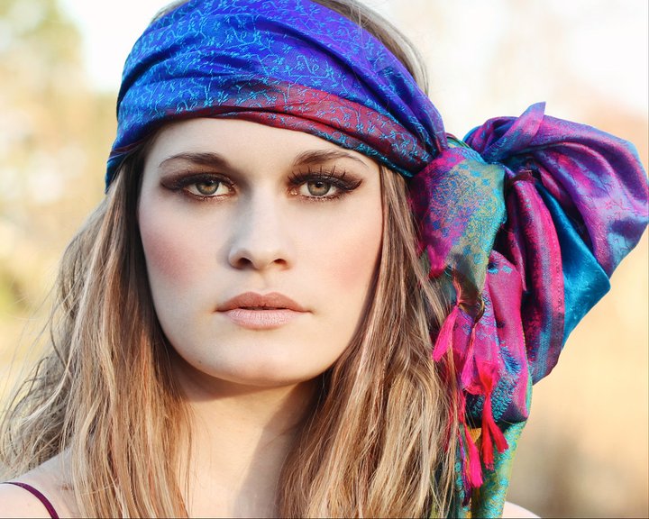 Female model photo shoot of megan_rose by Zoe Christou Welsh, makeup by MsRitaJanay