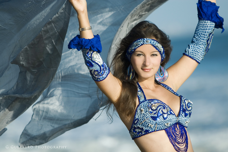 Female model photo shoot of Alexandra the Romanian by G GUERRERO PHOTOGRAPHY in Malibu Beach, CA