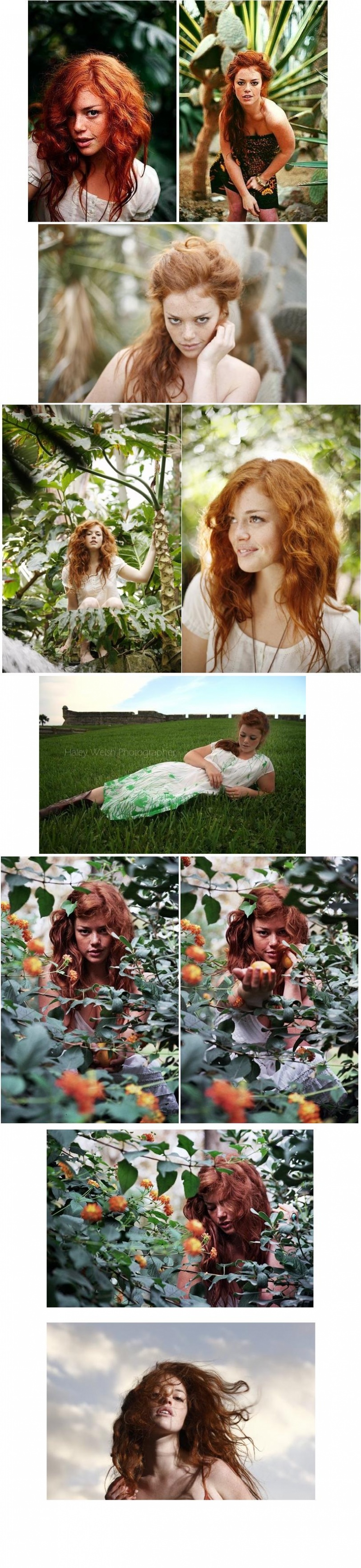 Female model photo shoot of Sydney LaFaire  in Essen, Germany; Sevilla, Spain; St. Augustine, Florida, U.S.A,