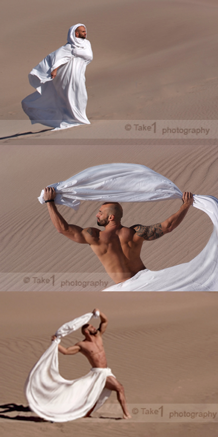 Male model photo shoot of Take1 Photography and Henry Rojas in Death Valley, Cal.