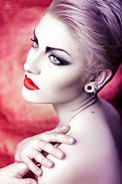 Female model photo shoot of Teresa___H by BritWoollardPhotography, makeup by Teresa_H