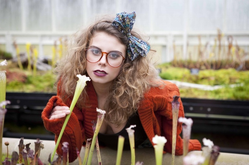 Female model photo shoot of Kara Crozer and Emily Fisher-Morrison by Lux Photoworks in Botanic Gardens Glasgow