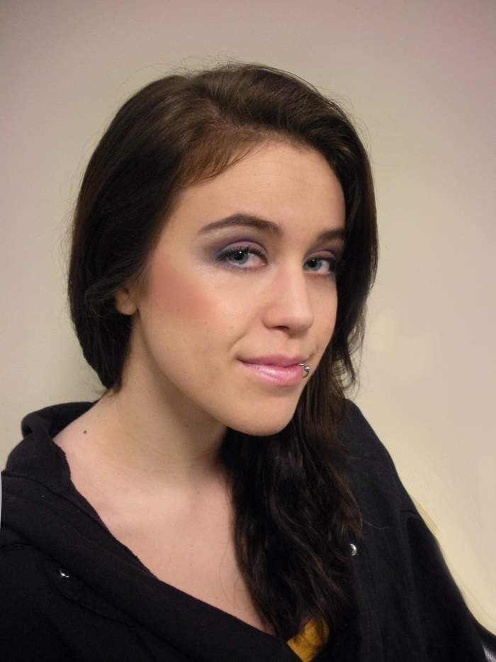 Female model photo shoot of  Jessica J  Makeup Art