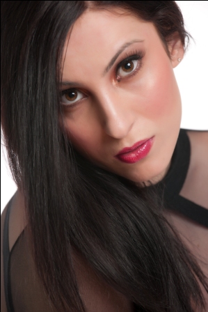 Female model photo shoot of Makeup by JP Artistry and Sandy Gabriel by Studio 57, hair styled by I Do Just 4 You