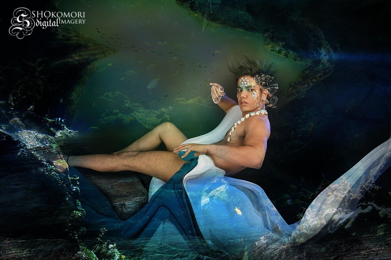 Male model photo shoot of Angel Garcia in Rogue Studios, Makati, Philippines, retouched by Sho Komori, makeup by Lloyd Muriel Vega Perez