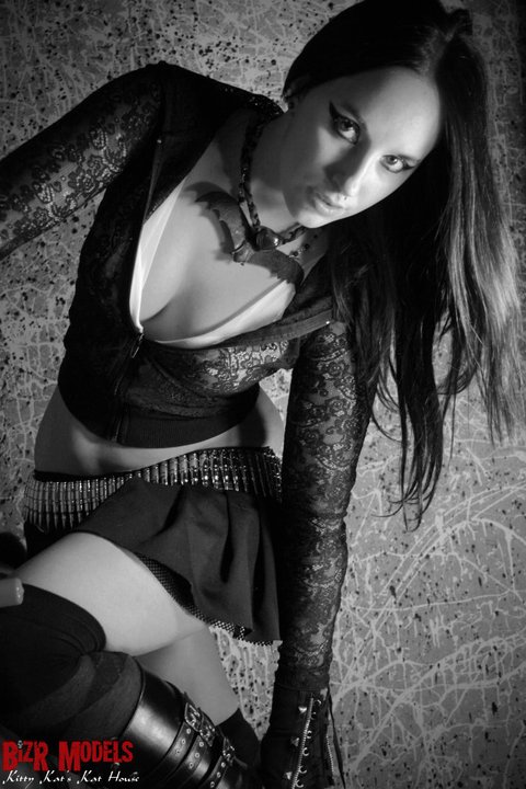 Female model photo shoot of TwilightDeath-Alessa by Kitty Kat Imaging