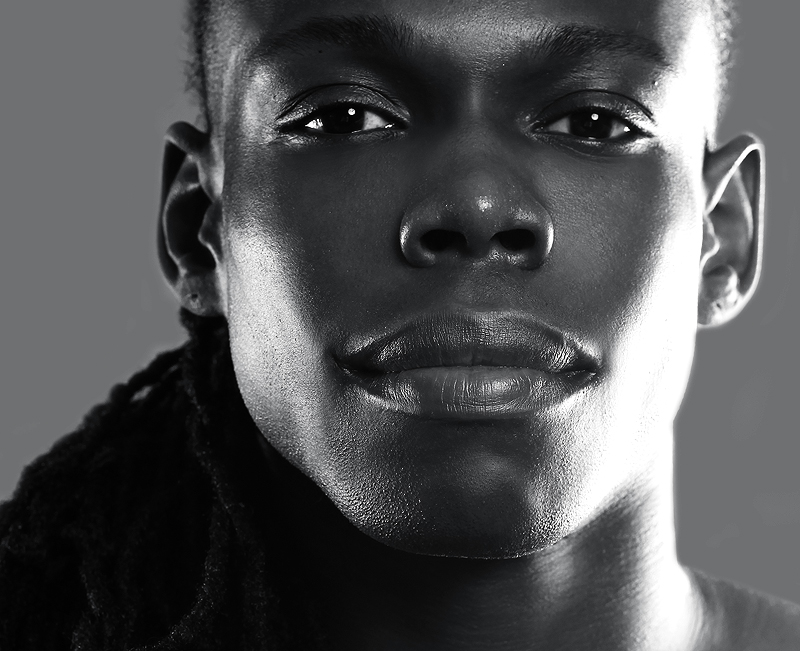 Male model photo shoot of Black Spartan
