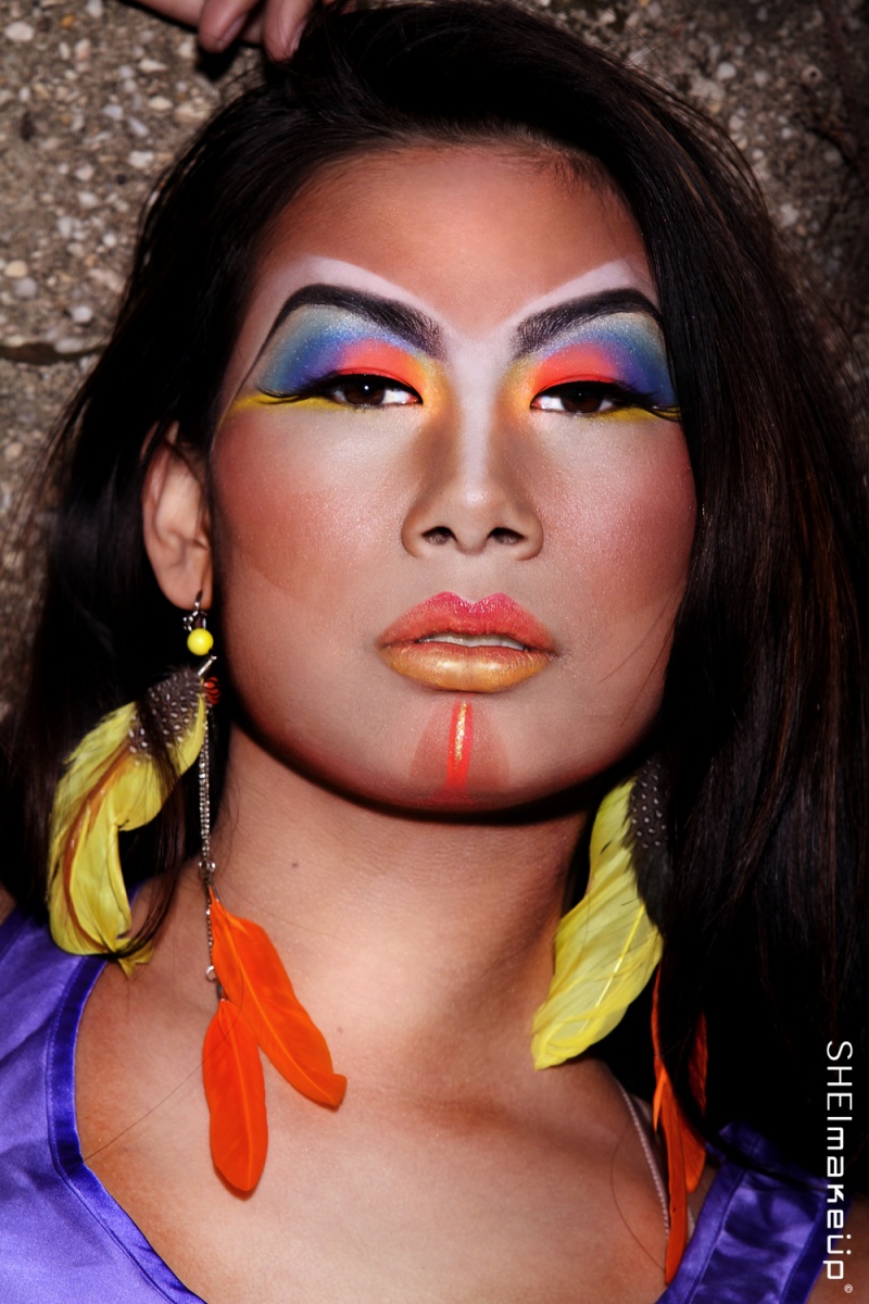 Female model photo shoot of Shei MakeUp by Top Notch Studio NYC in New York