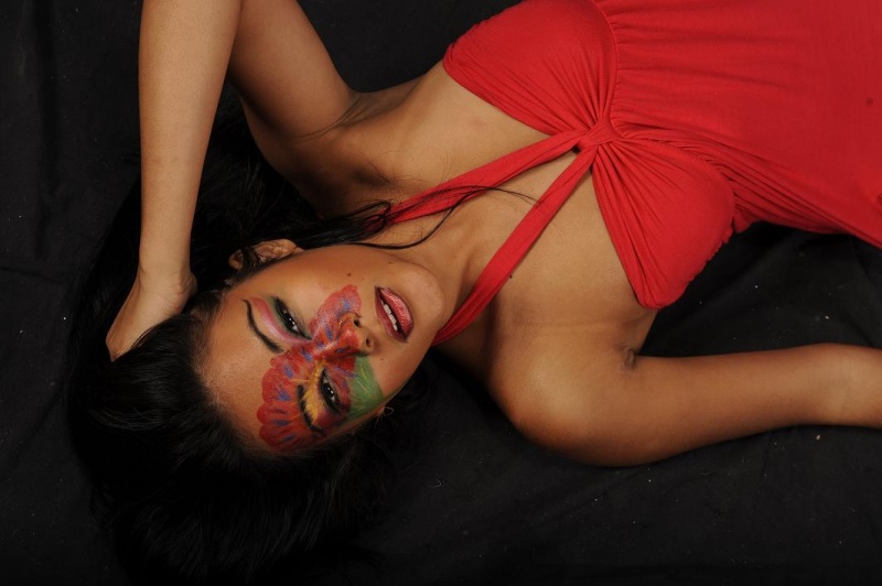 Female model photo shoot of Kayla Quinories-Ah Sing