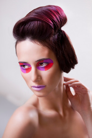 Female model photo shoot of Makeup by Ms Dean in Model- Paula Newlands