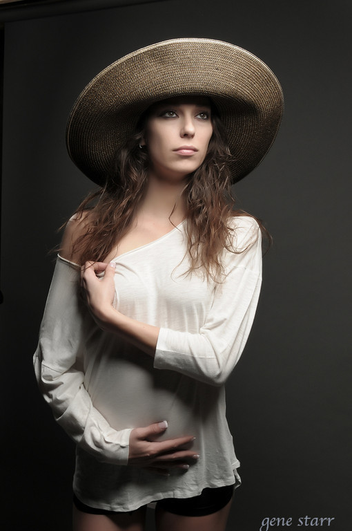Female model photo shoot of Heather R Hogan in Kansas City, Gene's Studio