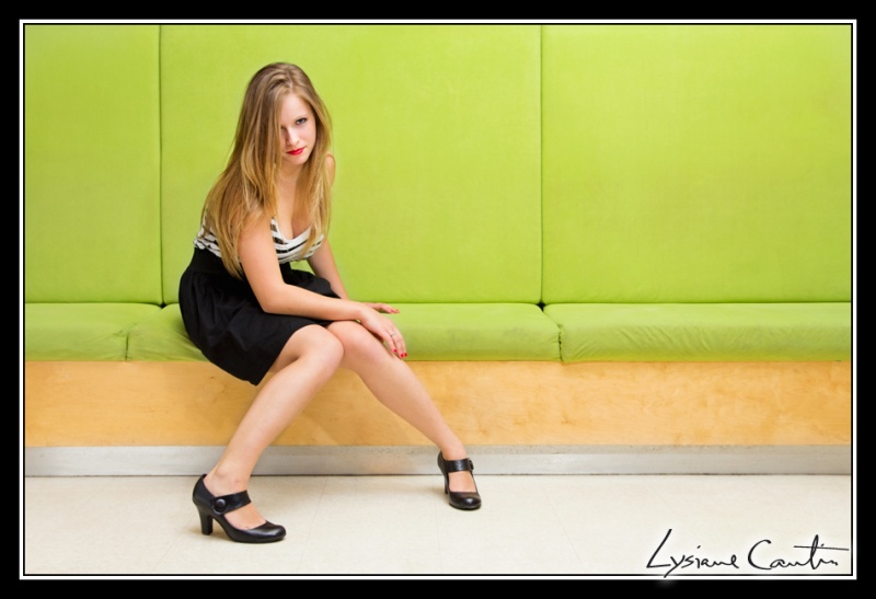 Female model photo shoot of Lysiane Cantin in Quebec
